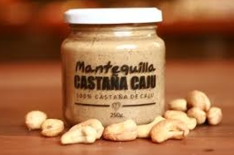 mantequilla castaña caju